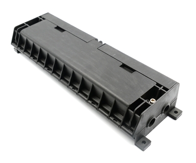 48 Fiber, Inline Splice Enclosure, 4 Port, 2 Tray