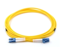 1m, LC to LC, Duplex, Singlemode Armored Fiber Cable