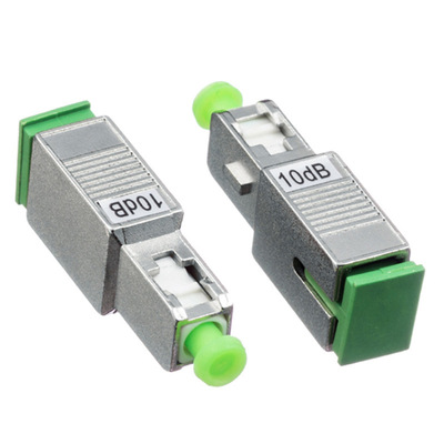 10dB SC/APC Male-Female Fiber Optic Attenuator