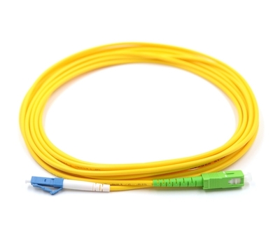 1m, LC to SC/APC, Simplex, Singlemode Patch Cable