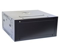 4U Wall Mount Equipment Cabinet, Mesh Door, Double 600x600mm