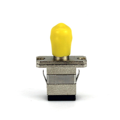 SC-ST Simplex Stainless Steel Body Fiber Optic Adapter 