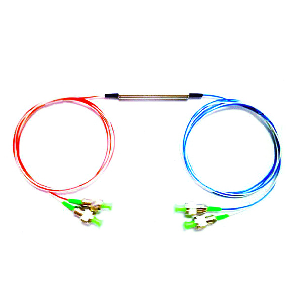 Single-Mode 4-Port Optical Circulator, 1310, 1480, 1550, or 1590nm