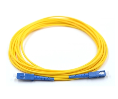 1m, SC to SC, Simplex, Singlemode Patch Cable
