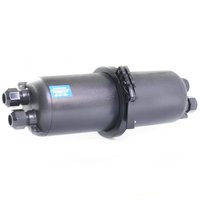 In-Line Type Fiber Optic Splicing Closure 2 In 2 Out for 12-96 Fibers