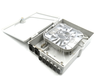 12 Fiber, Fiber Optic Termination Box, 2 Ports - A