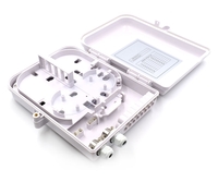 8 Fiber, Fiber Optic Termination Box, 2 Ports - A