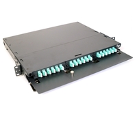 1U 19" Patch Panel for 3 LGX Adapter Plates