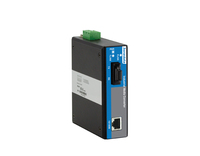 2-port 100M Unmanaged Industrial Fiber Transceiver Media Converter