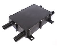 96 Fiber Splice Enclosure with 4 ports and 4 trays 356x232x60.5mm