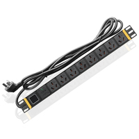 8 Universal Jacks 16A Input SPD Lightning Protection PDU