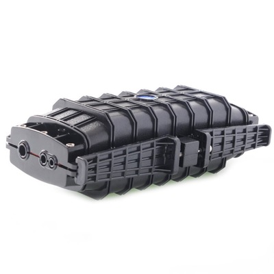 In-Line Type Fiber Optic Splicing Closure 3 In 3 Out for 12-96 Fibers