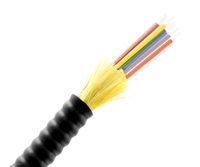 8 Fiber Armored Indoor  Outdoor Cable Multimode OFNP