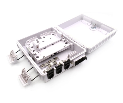 12 Fiber, LGX Wall Mount Termination Box, 3 Ports - B