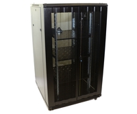 32U Network Server Rack, Dual Vented Rear Doors 600x600mm