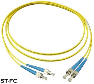 ST-FC fiber optic cable
