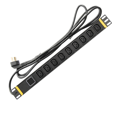 9 Universal Jacks 10A Input PDU