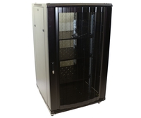 32U Network Server Rack, Dual Vented Rear Doors 800x800mm